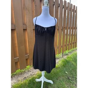 Aeropostale Black Eyelit Dress Size Large NWT